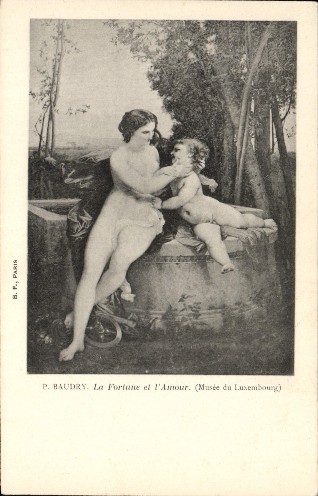 CPA Baudry La fortune et l'amour Musee du Luxembourg