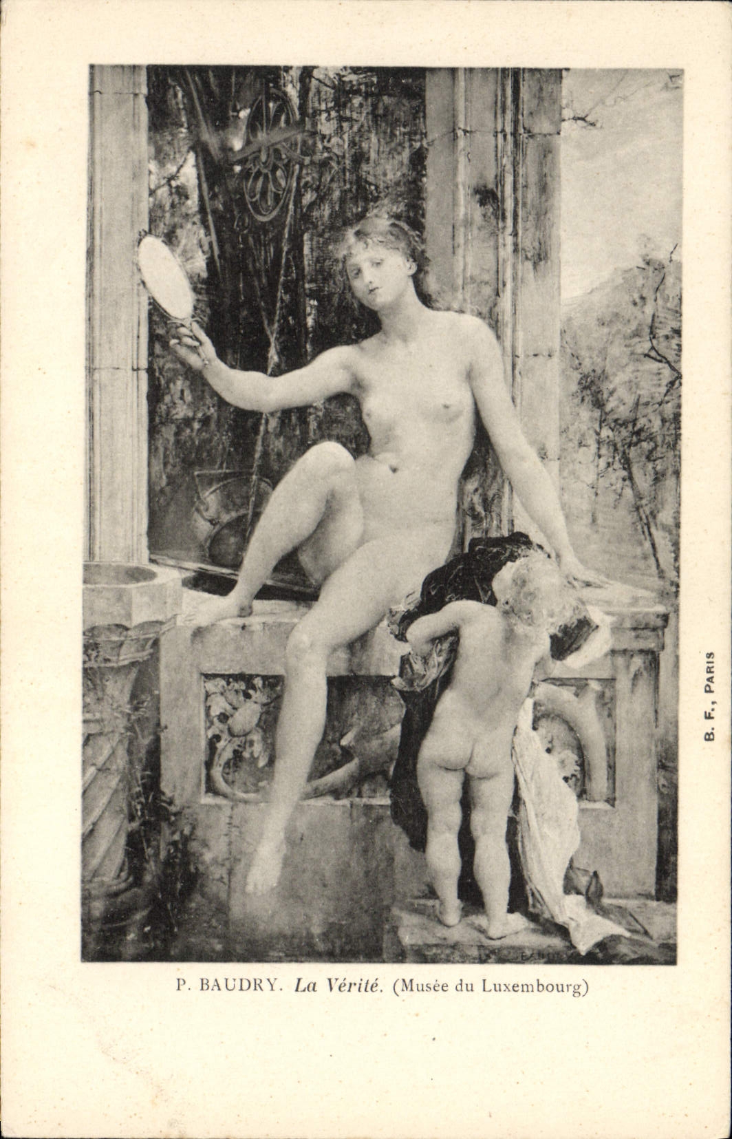 CPA Baudry La Verite Paris Musee du Luxembourg