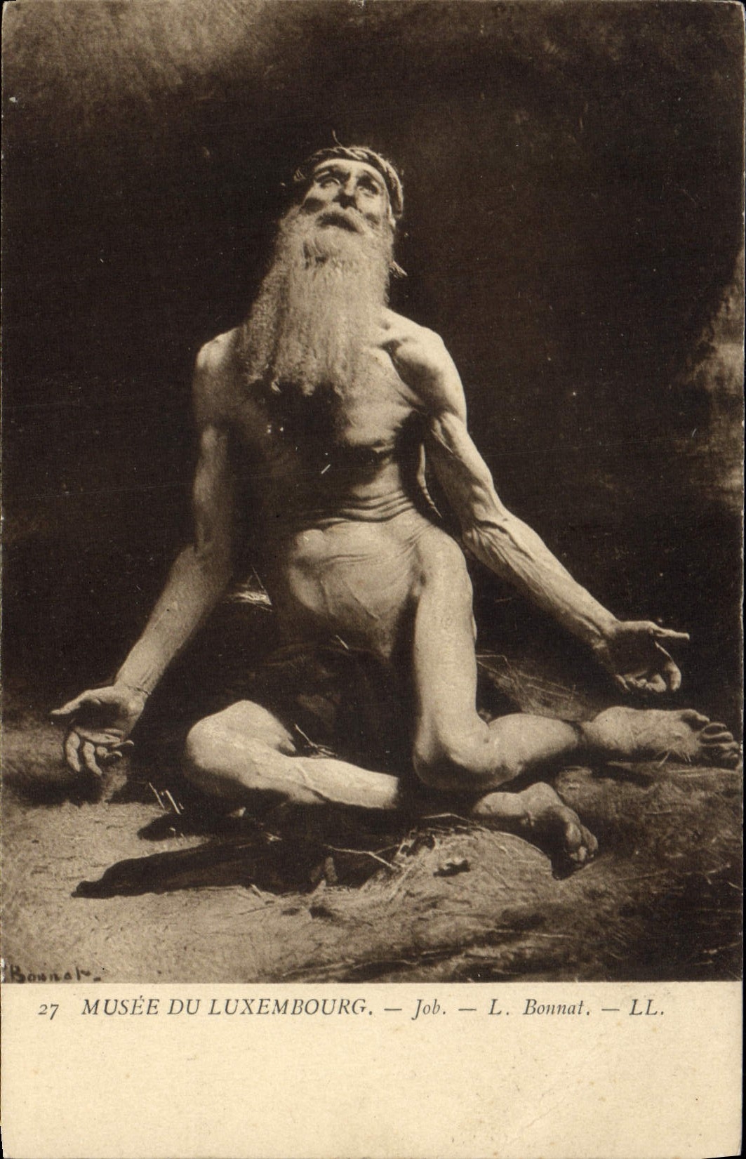 CPA Musee Du Luxembourg Job Bonnat