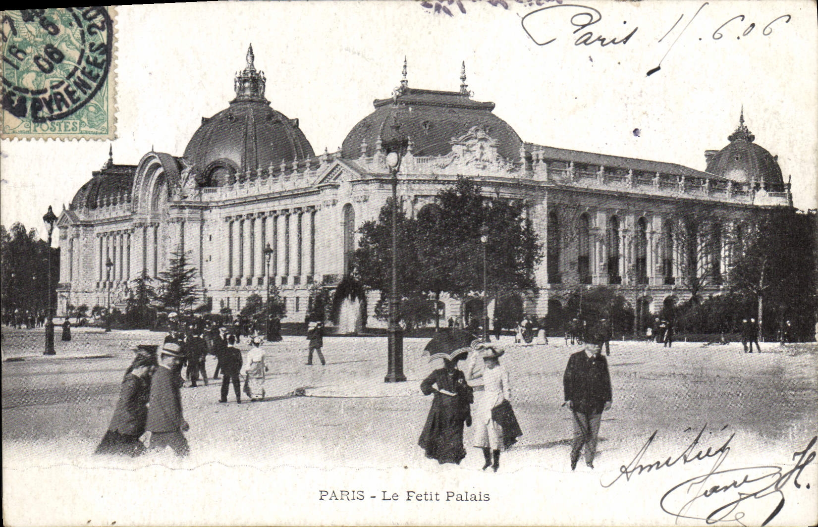 CPA Paris Le Petit Palais