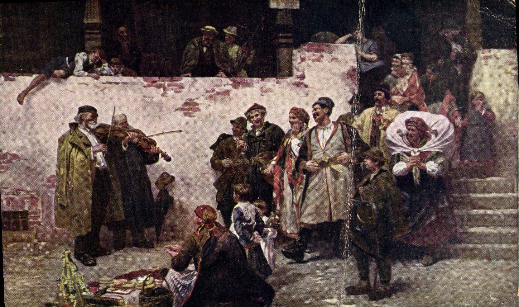 CPA Wodzinowski Krakow Chanson populaire 