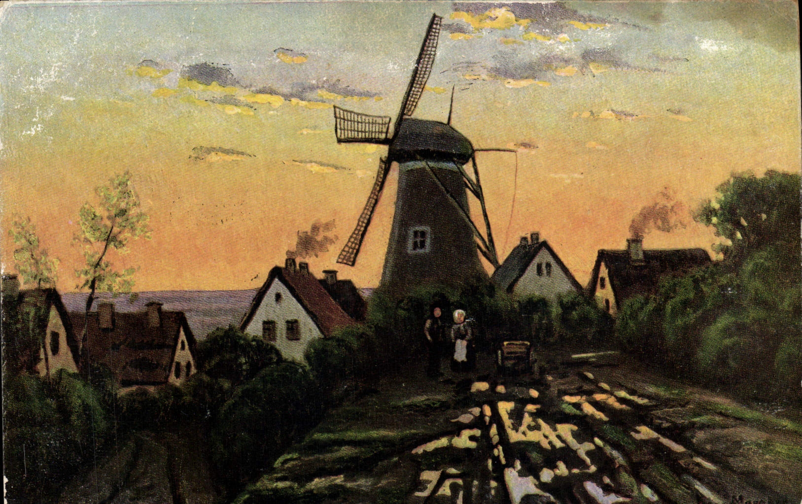 CPA Fantaisie Moulin a vente 