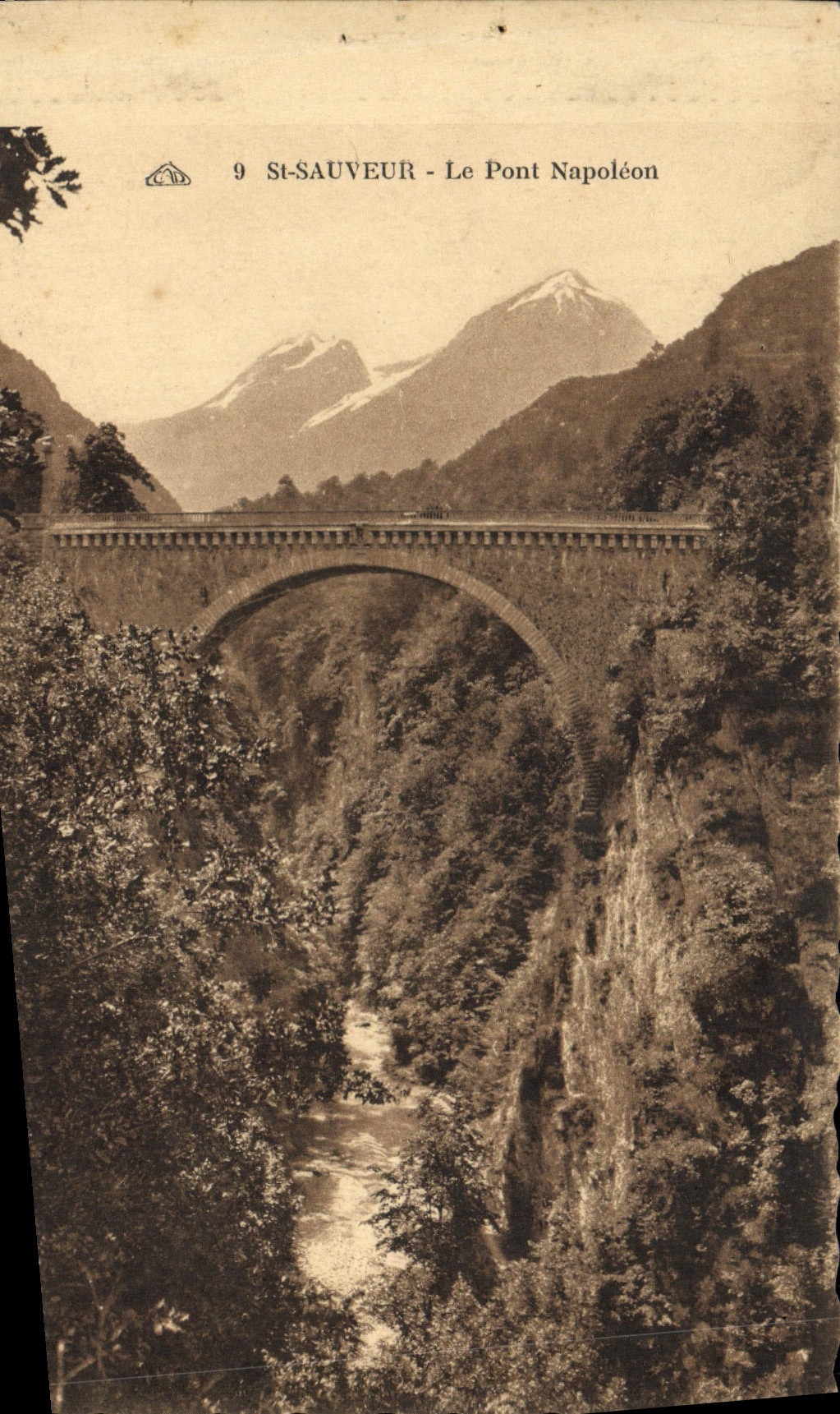 CPA St Sauveur Le Pont Napoleon