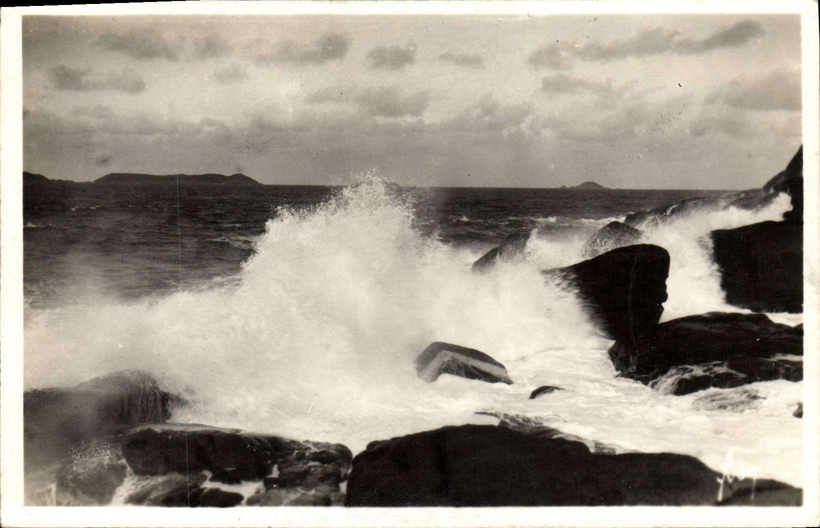 POSTAL MODERNA imprecisión del efecto de Dossen Sieck