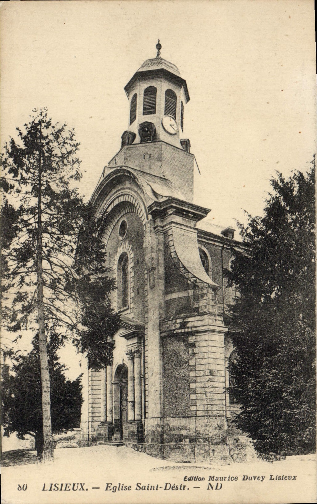 CPA Lisieux Eglise Saint Desir
