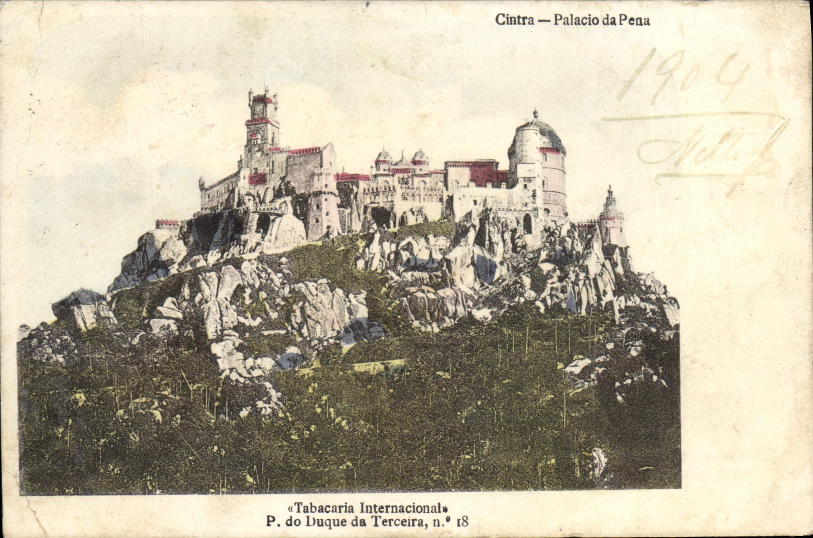 CPA Cintra Palacio da Pena