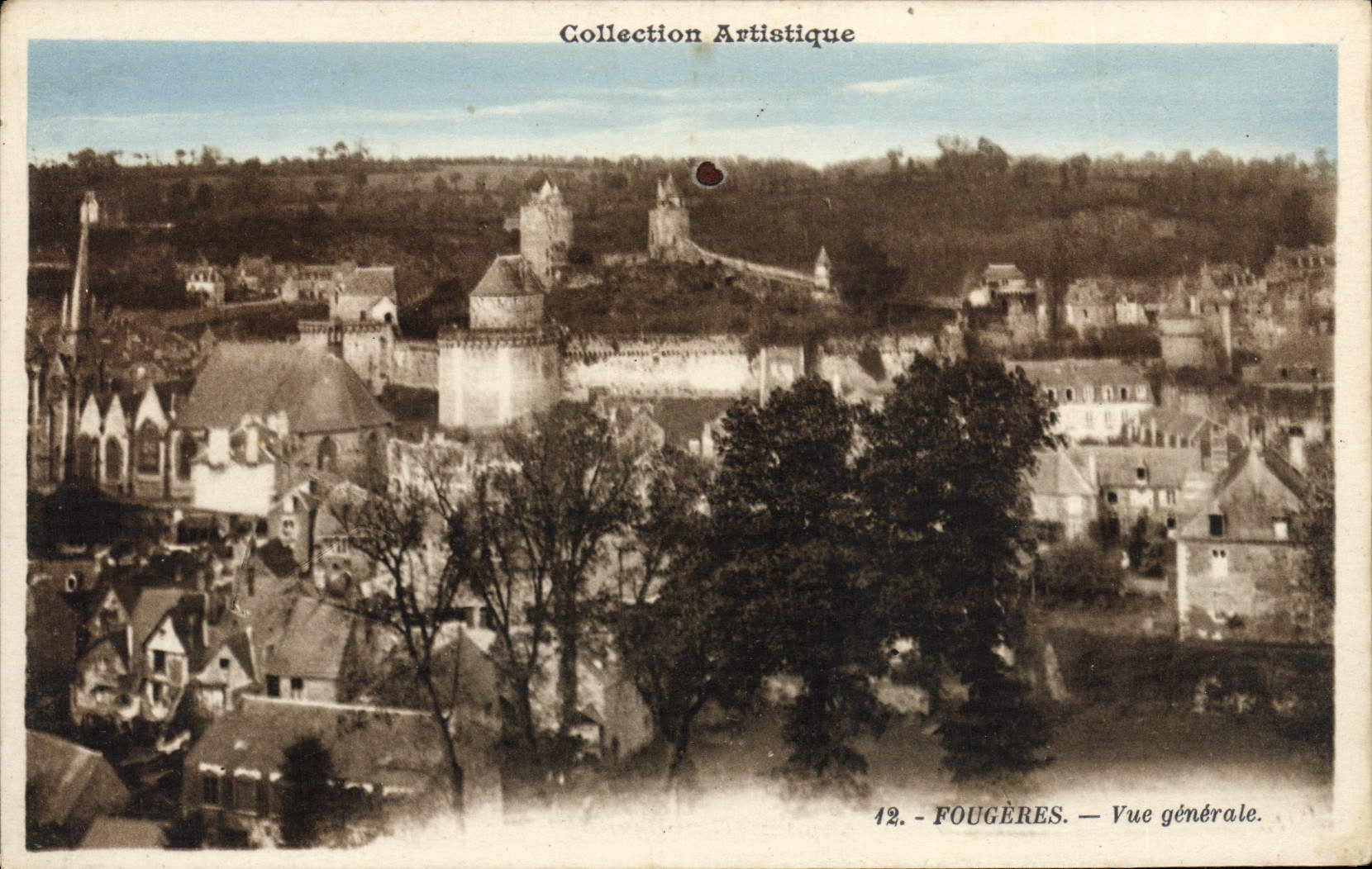 CPA Fougeres Vue Generale