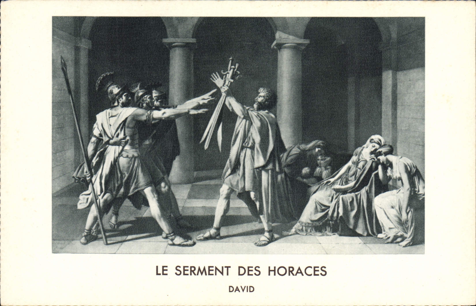 CPA Le Serment Des Horaces David