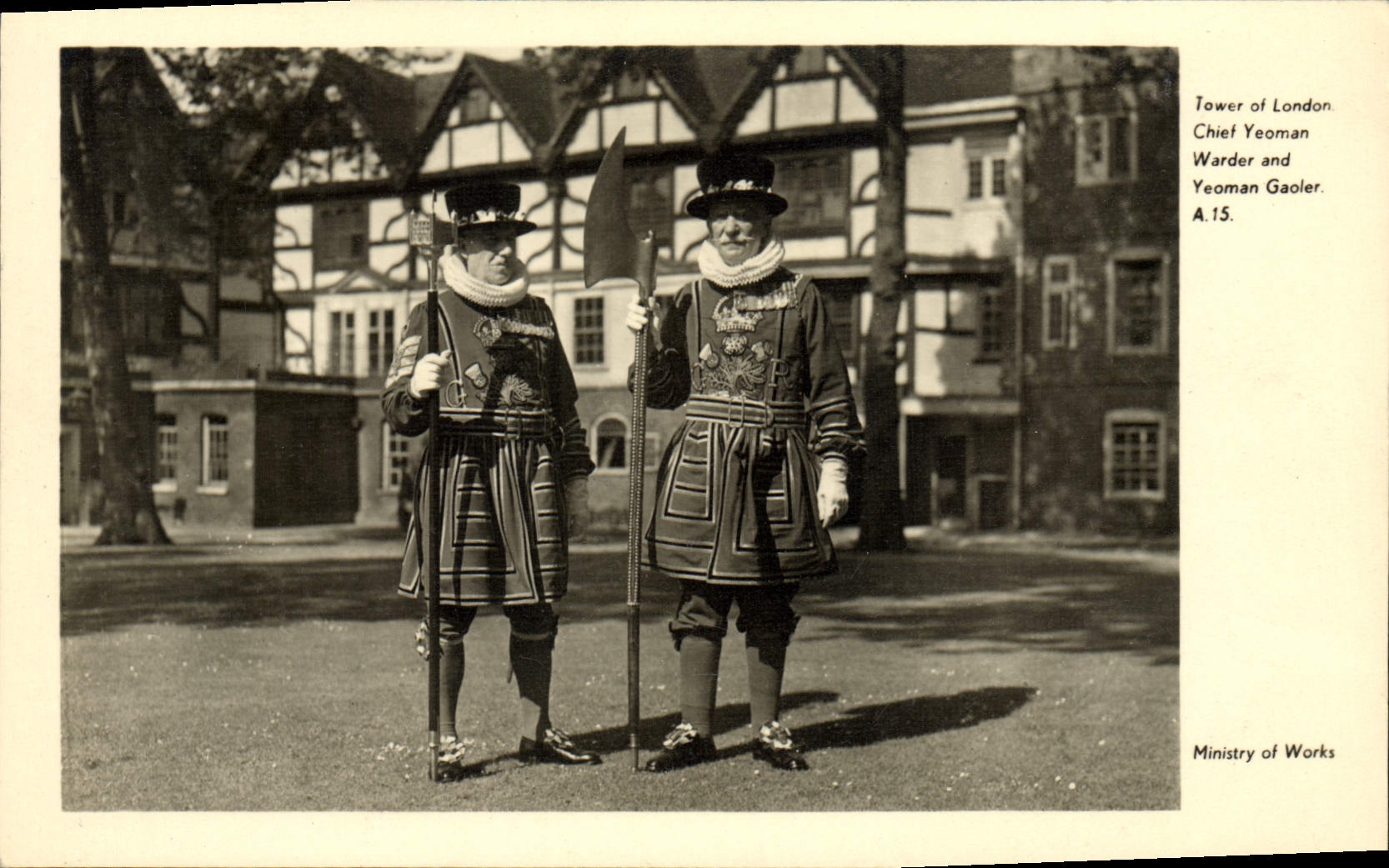 CPA London Tower Chief Yeoman Warder and Yeoman Gaoler