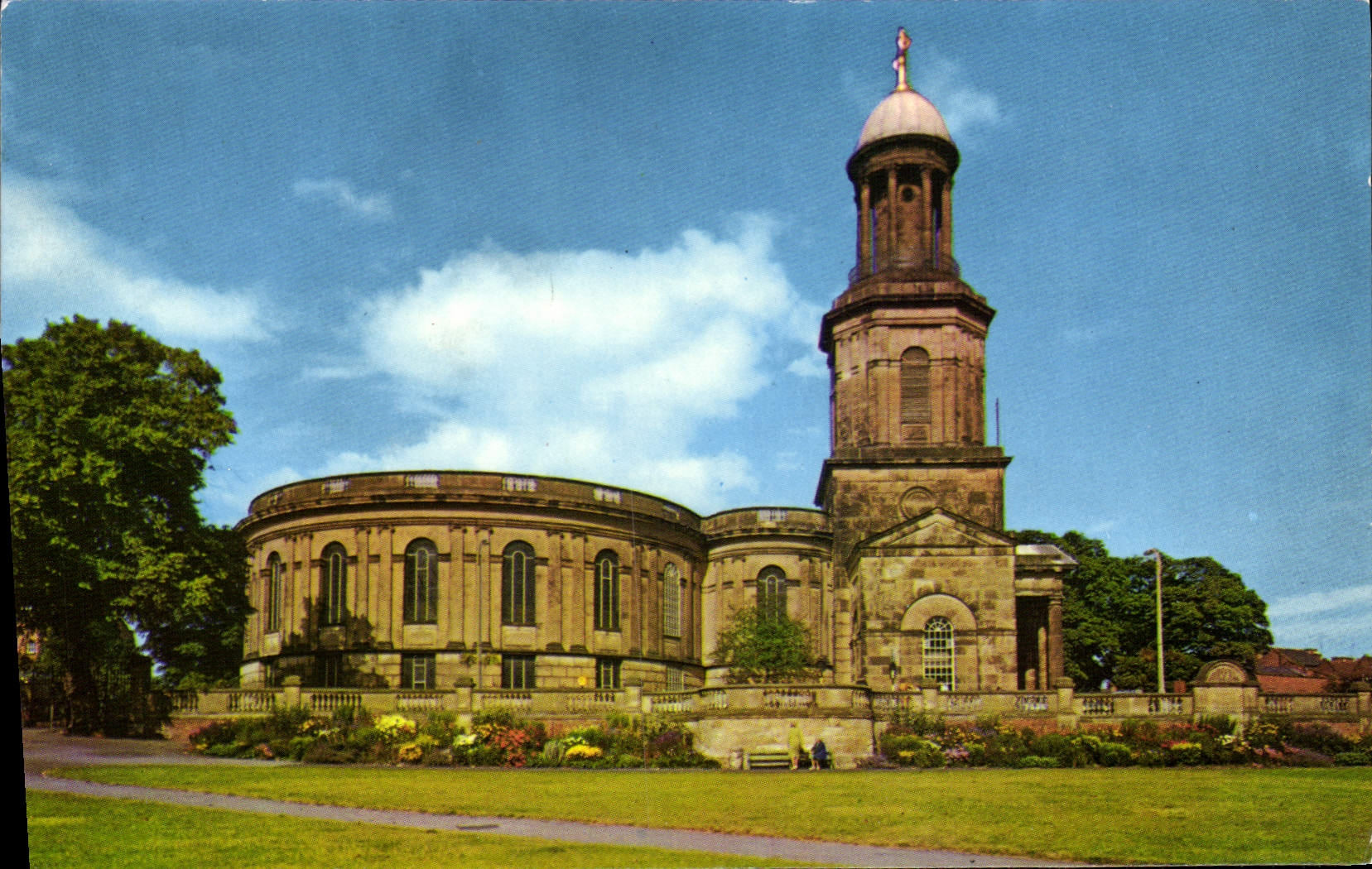 MODERN CARD St Chad' S church Shrewsbury