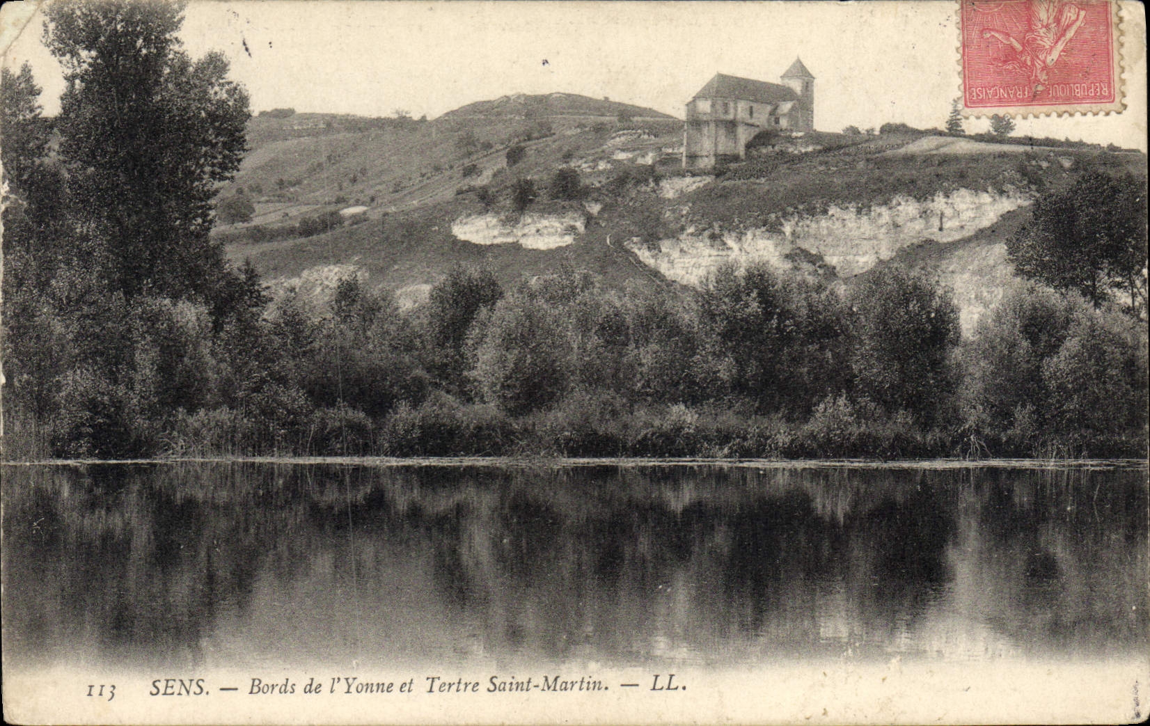 CPA Sens Bords de L'Yonne et Tertre Saint Martin
