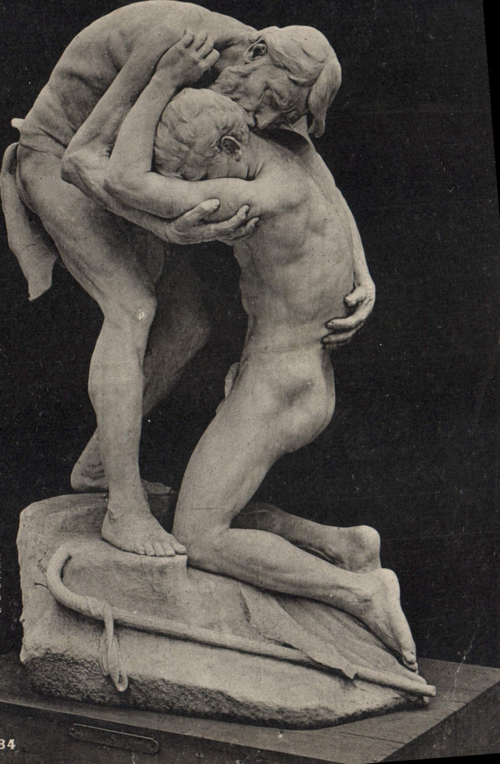 CPA Paris Musee du Luxembourg Dubois Le retour 