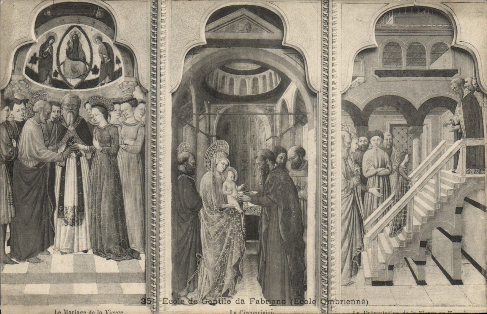 VINTAGE POSTCARD School of Nice da Fabriana