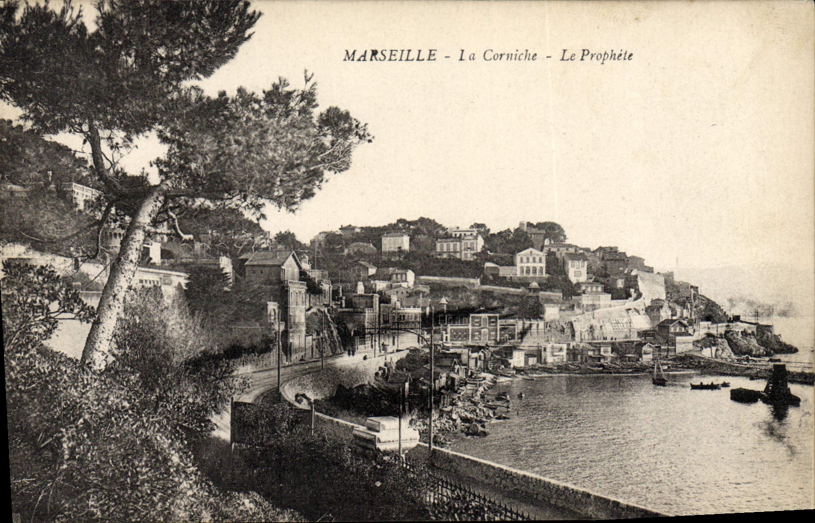 CPA Marseille La Corniche Le Prophete