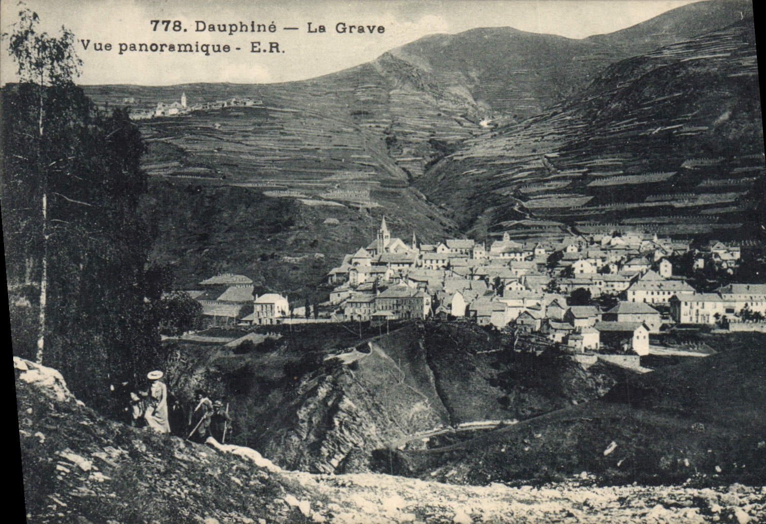 CPA La Grave Vue panoramique 