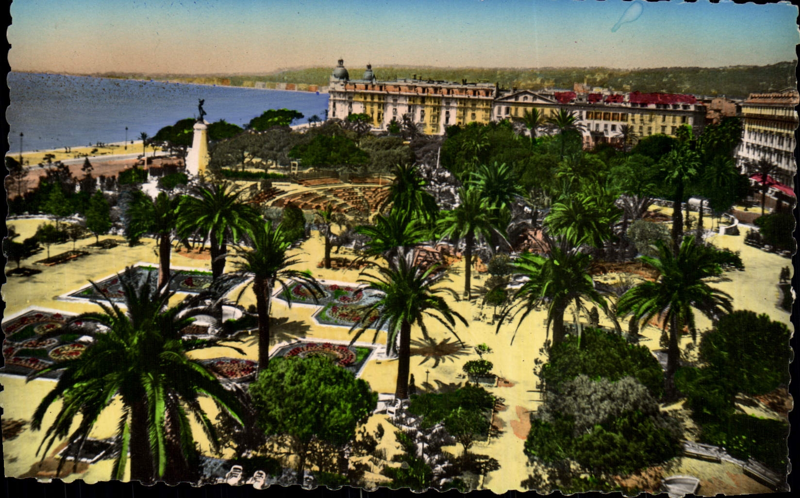 MODERN CARD Nice the Garden Albert 1st