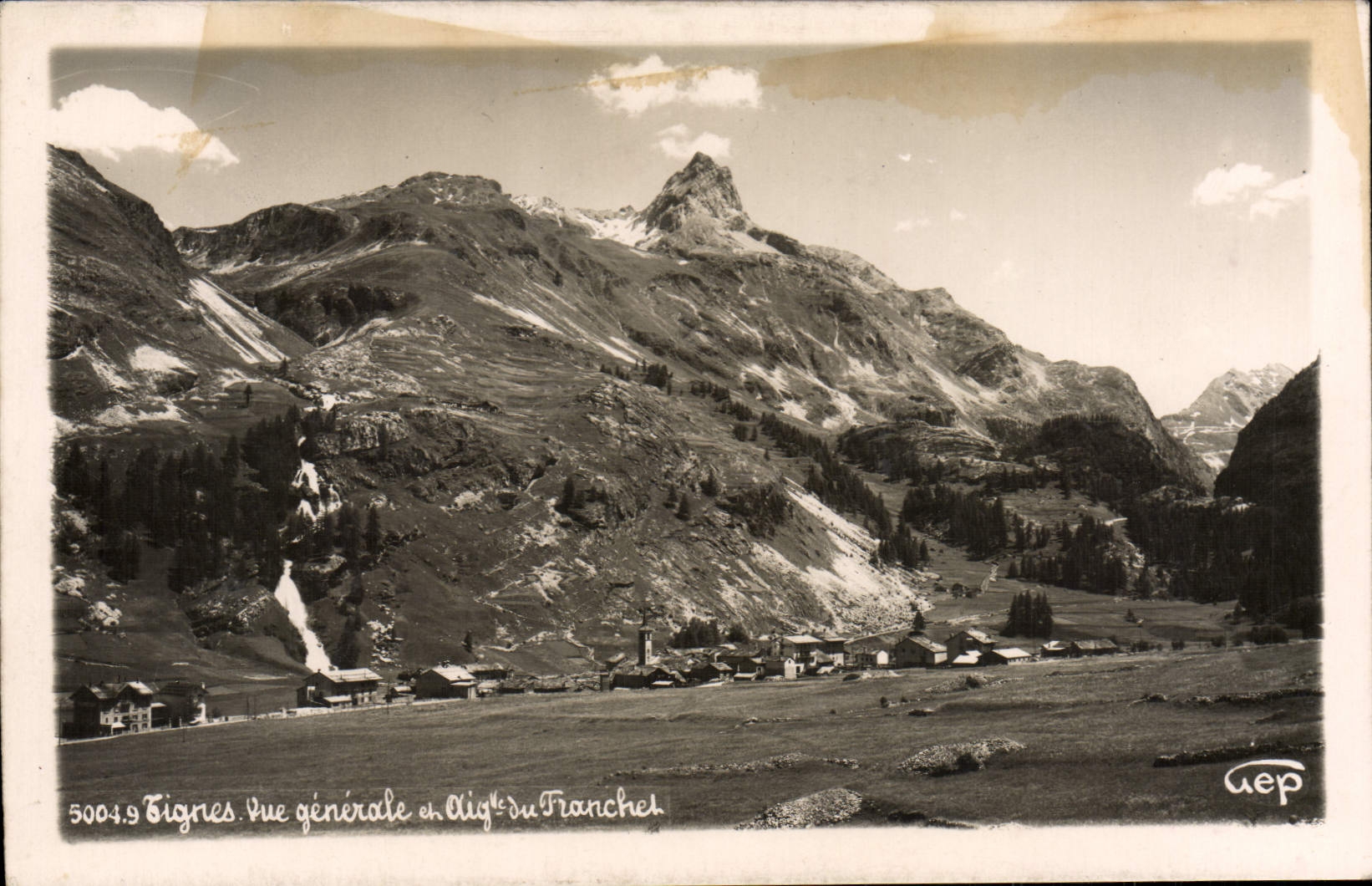 CPA Tignes Vue Generale
