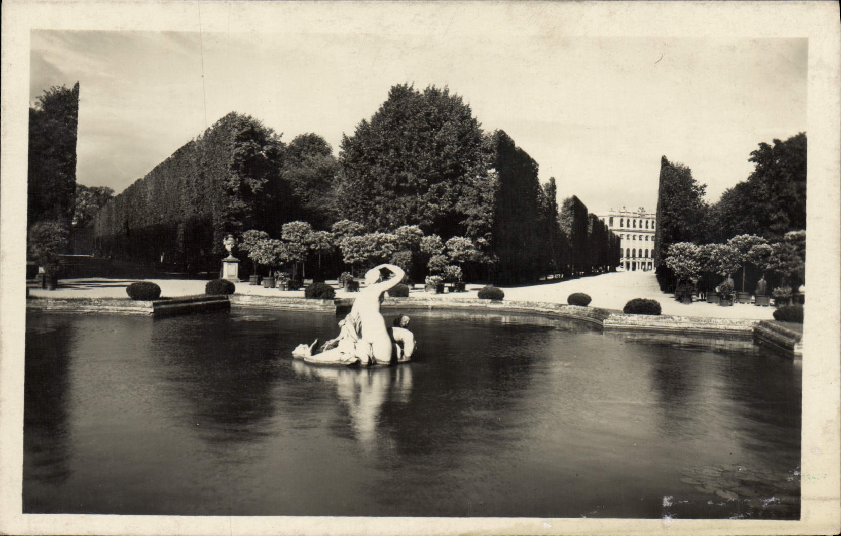 CPA Wien Schonbrunn Nymphenbrunnen