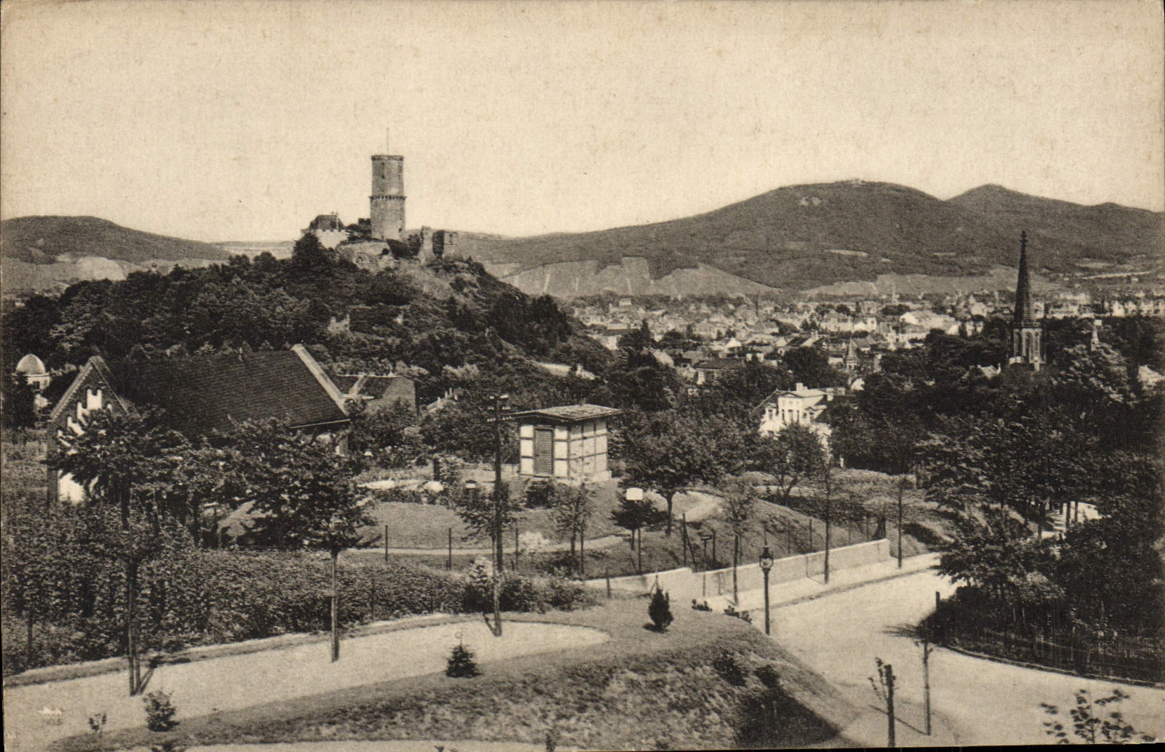 VINTAGE POSTCARD Godesberg