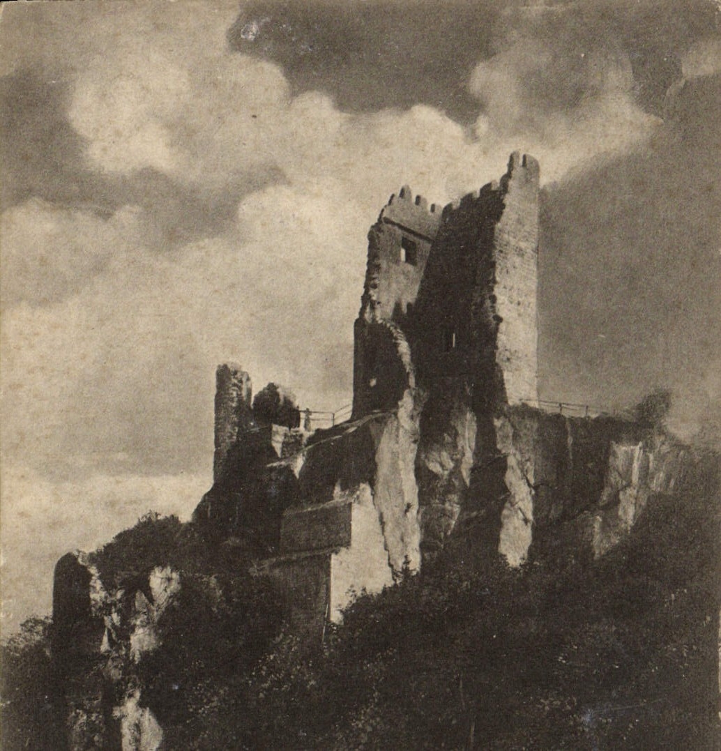 VINTAGE POSTCARD Gruss Vom Rhein Der Drachenfels