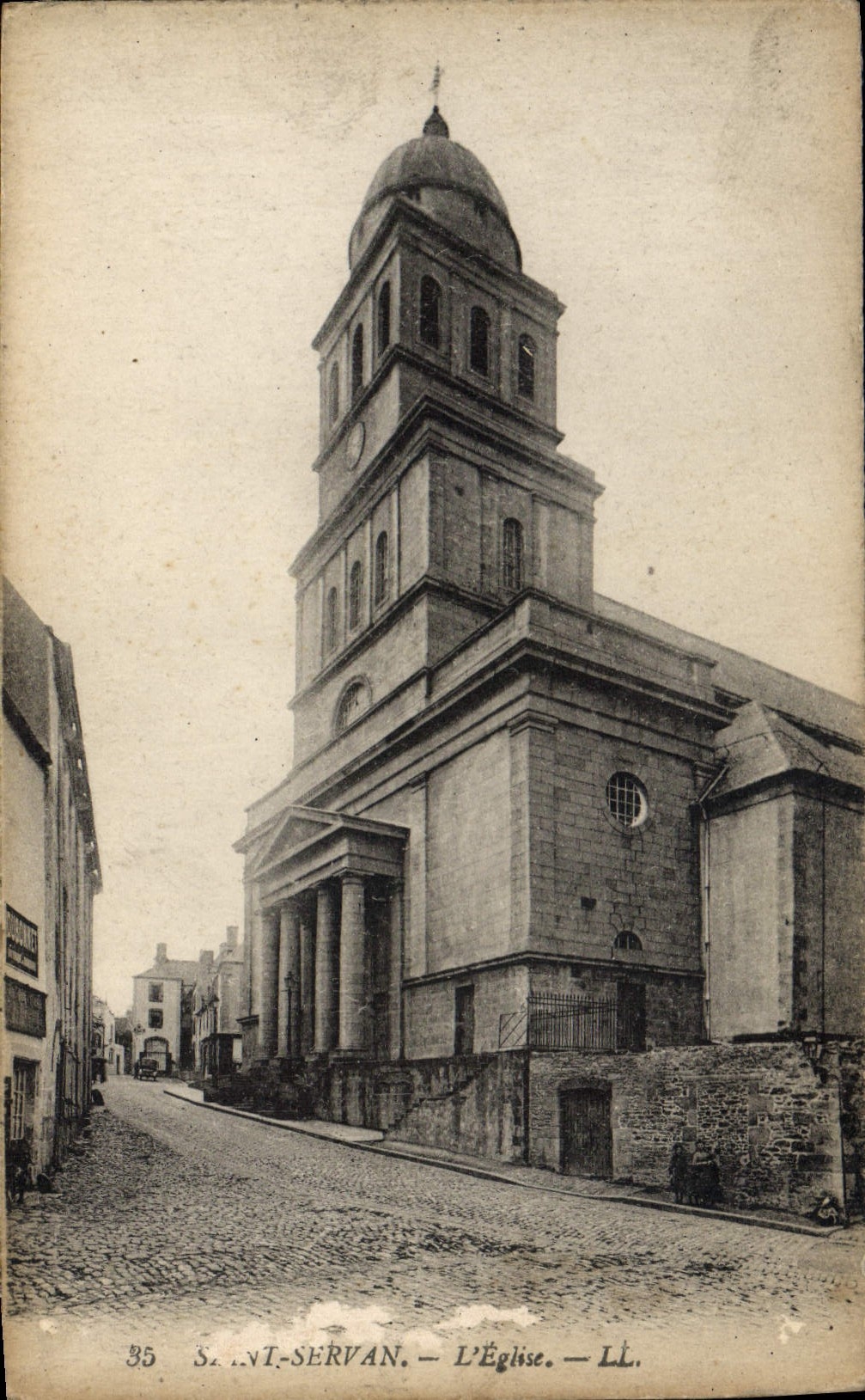 CPA Saint Servan L'Eglise