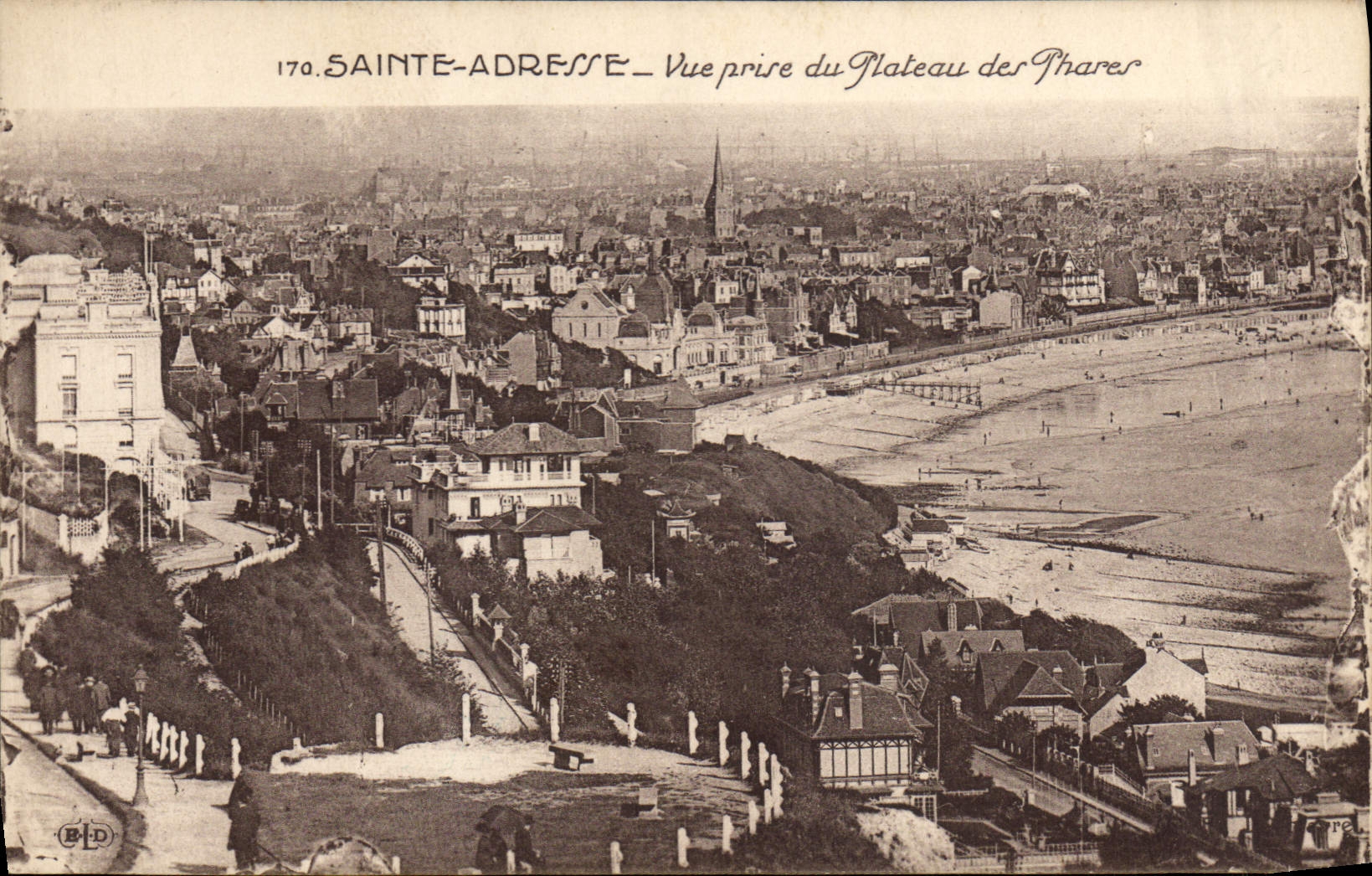CPA Sainte Adresse Vue Prise du Plateau des Phares