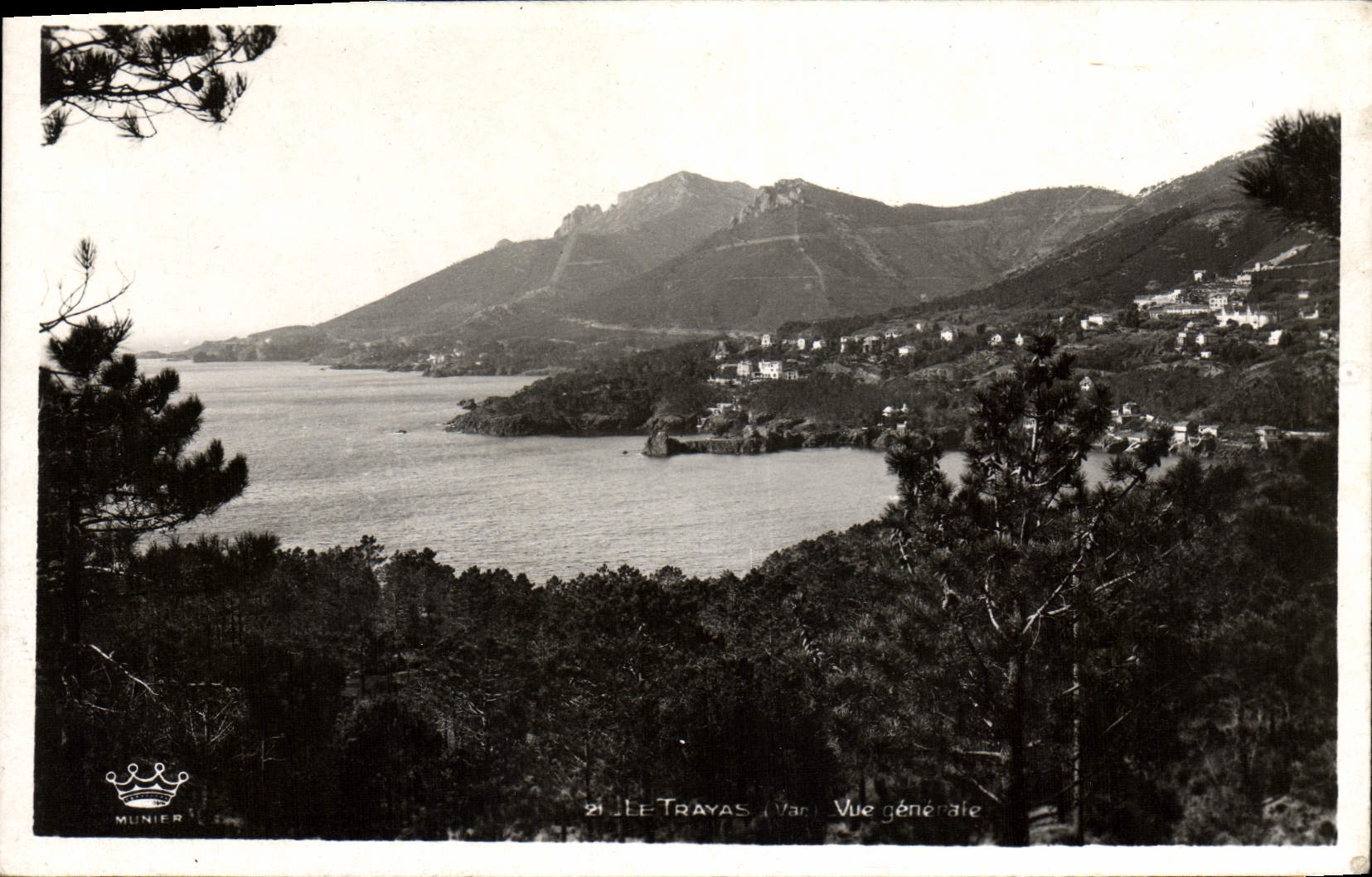 CPM Le Trayas Var Vue Generale