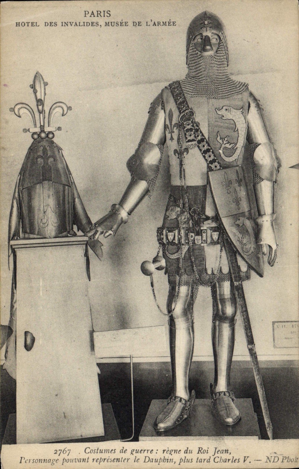 CPA Paris Hotel De Invalides Musee De L'armee Regne du roi Jean