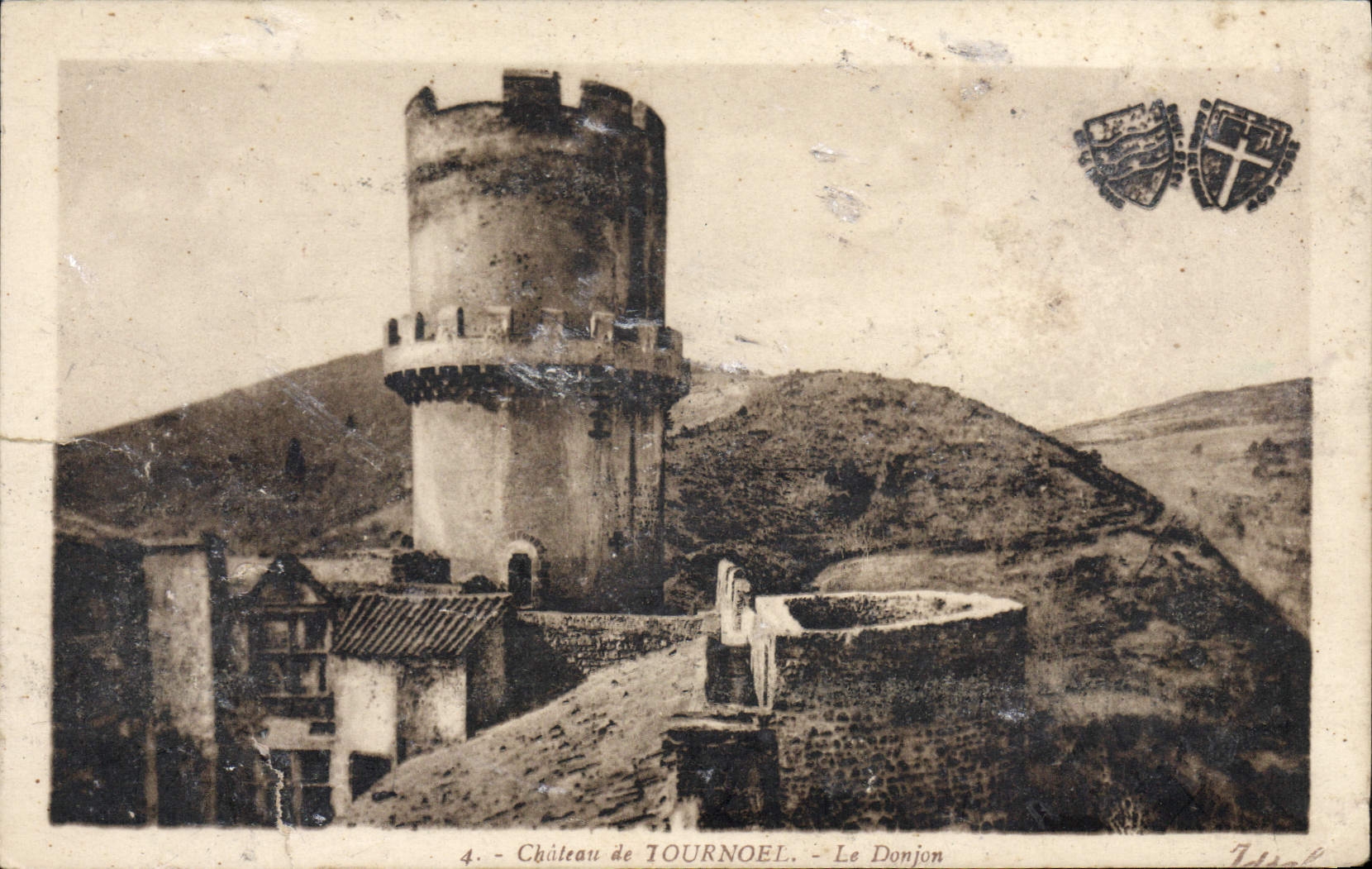 CPA Chateau De Tournoel Le Donjon
