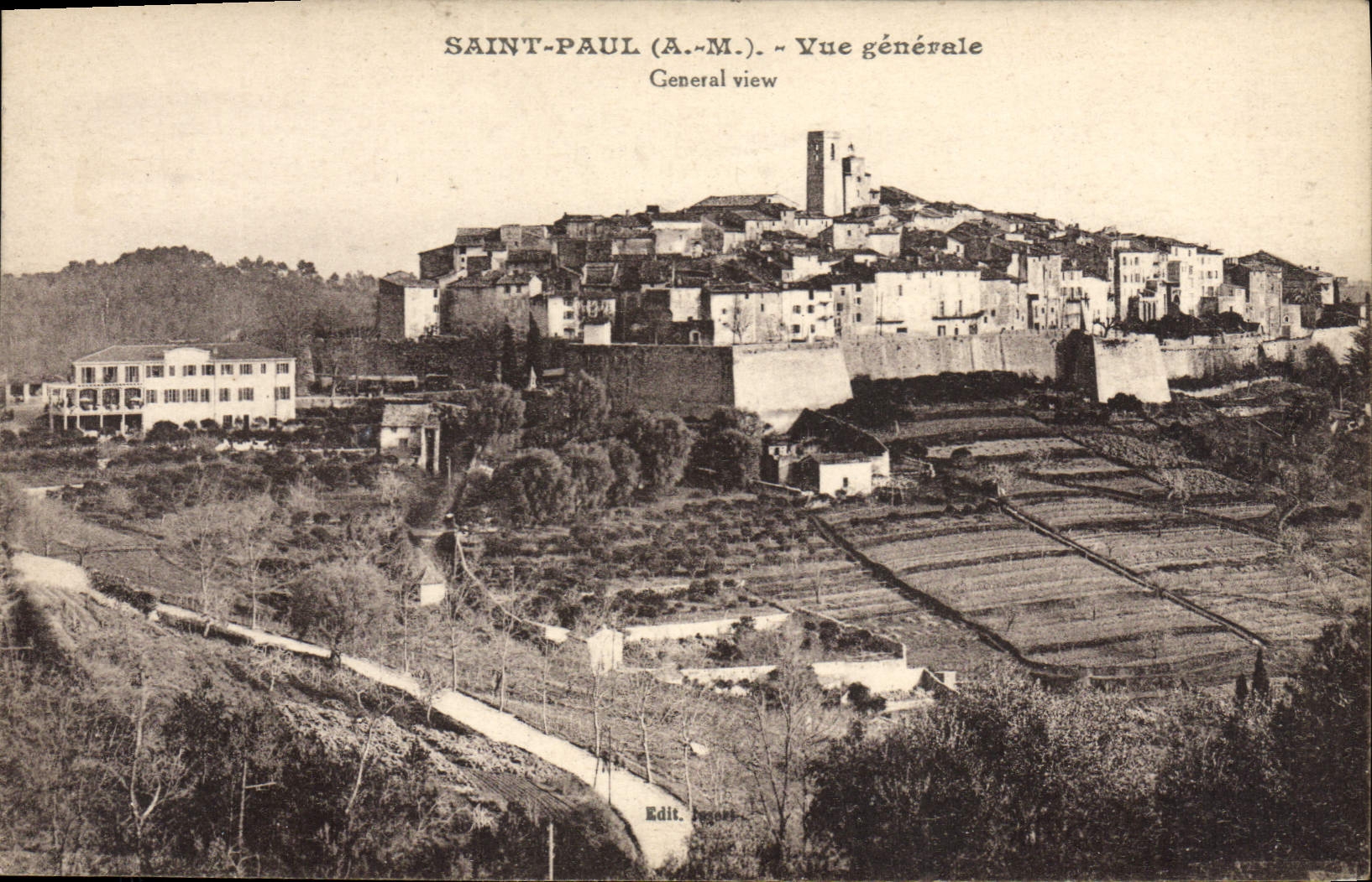 CPA Saint Paul Vue Generale