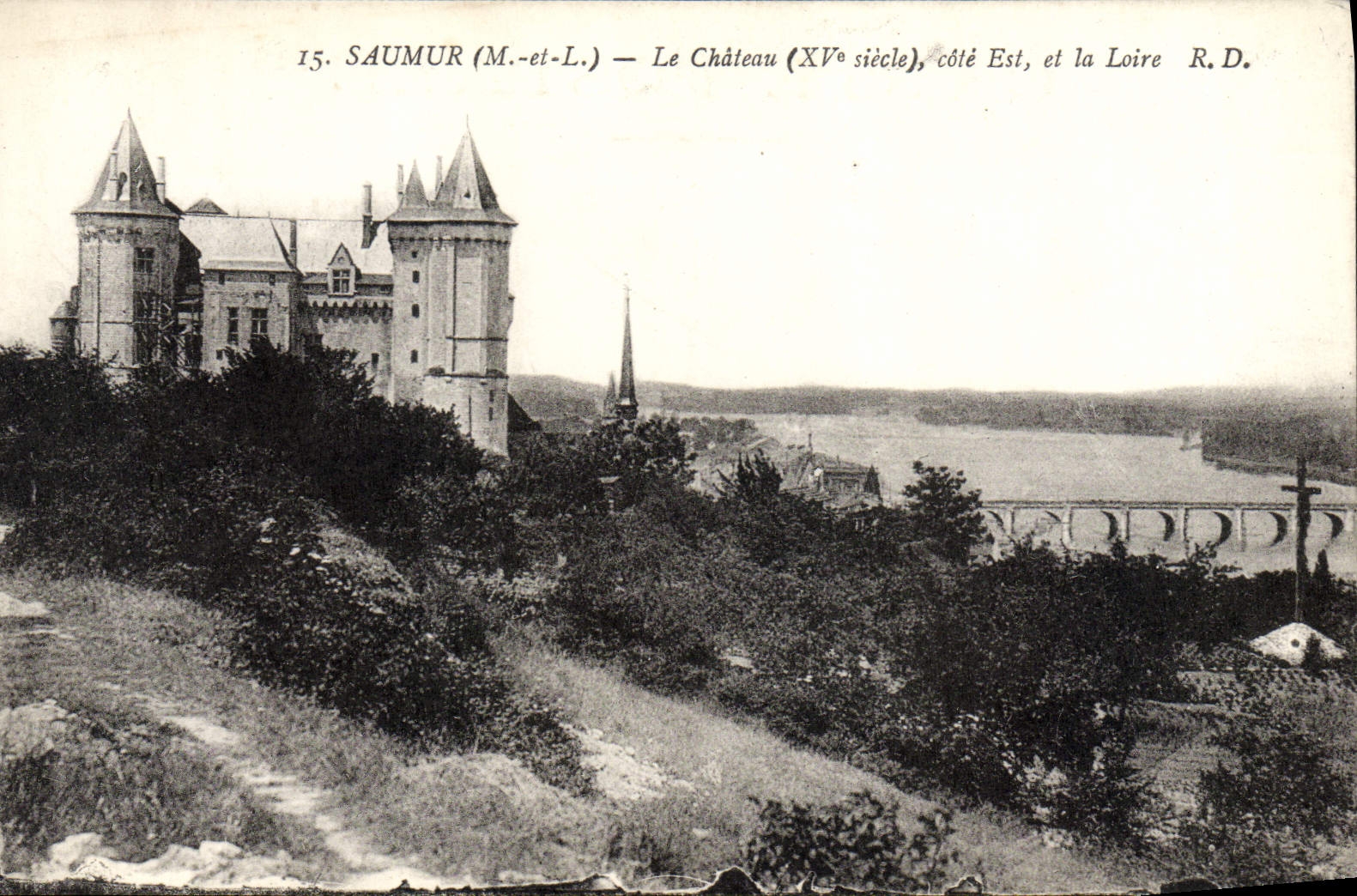 CPA Saumur Le Chateau 