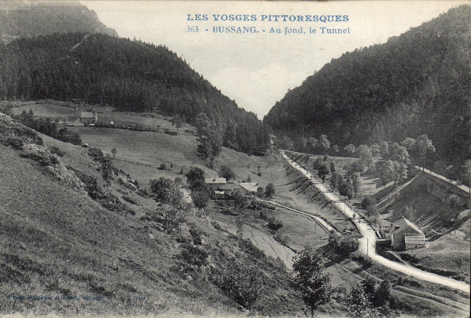 CPA Vosges Pittoresques Bussang Au Fond Le Tunnel