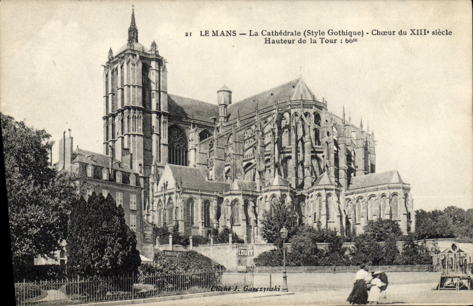 CPA Le Mans La Cathedrale Choeur Du 13eme