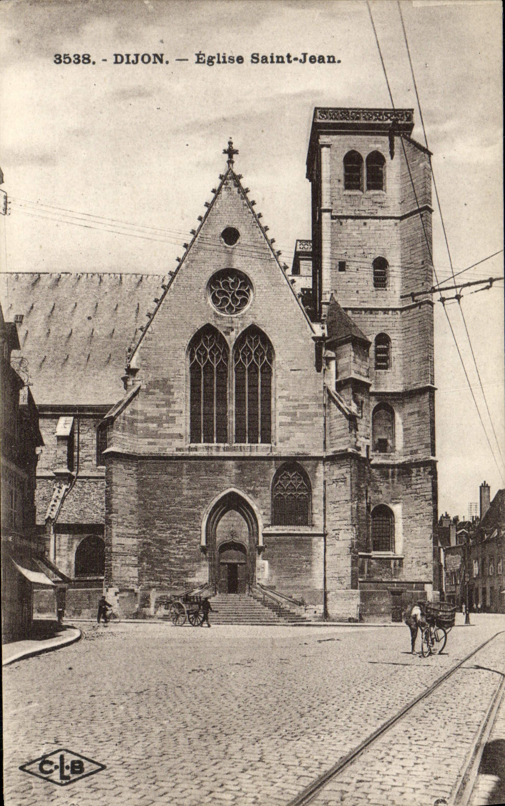 CPA Dijon Eglise Saint Jean