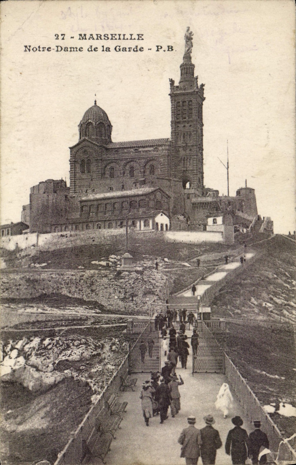 CPA Marseille Notre Dame De La Garde