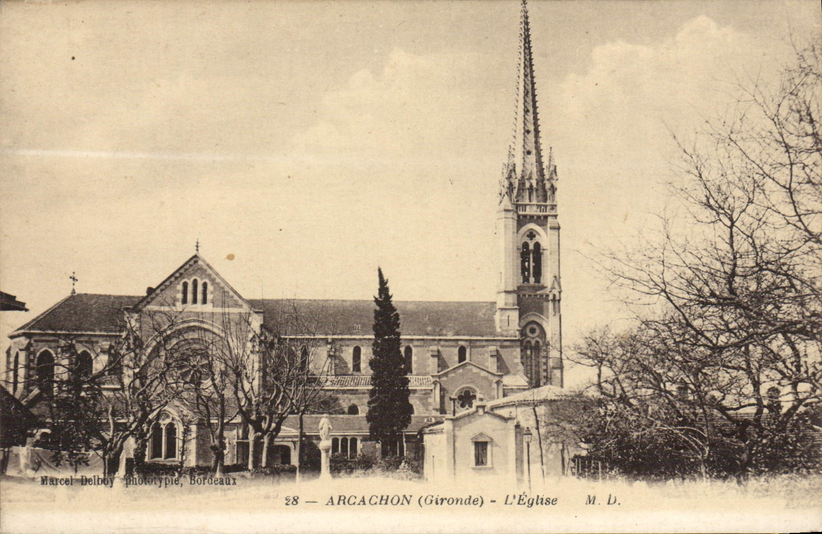 CPA Arcachon L'Eglise