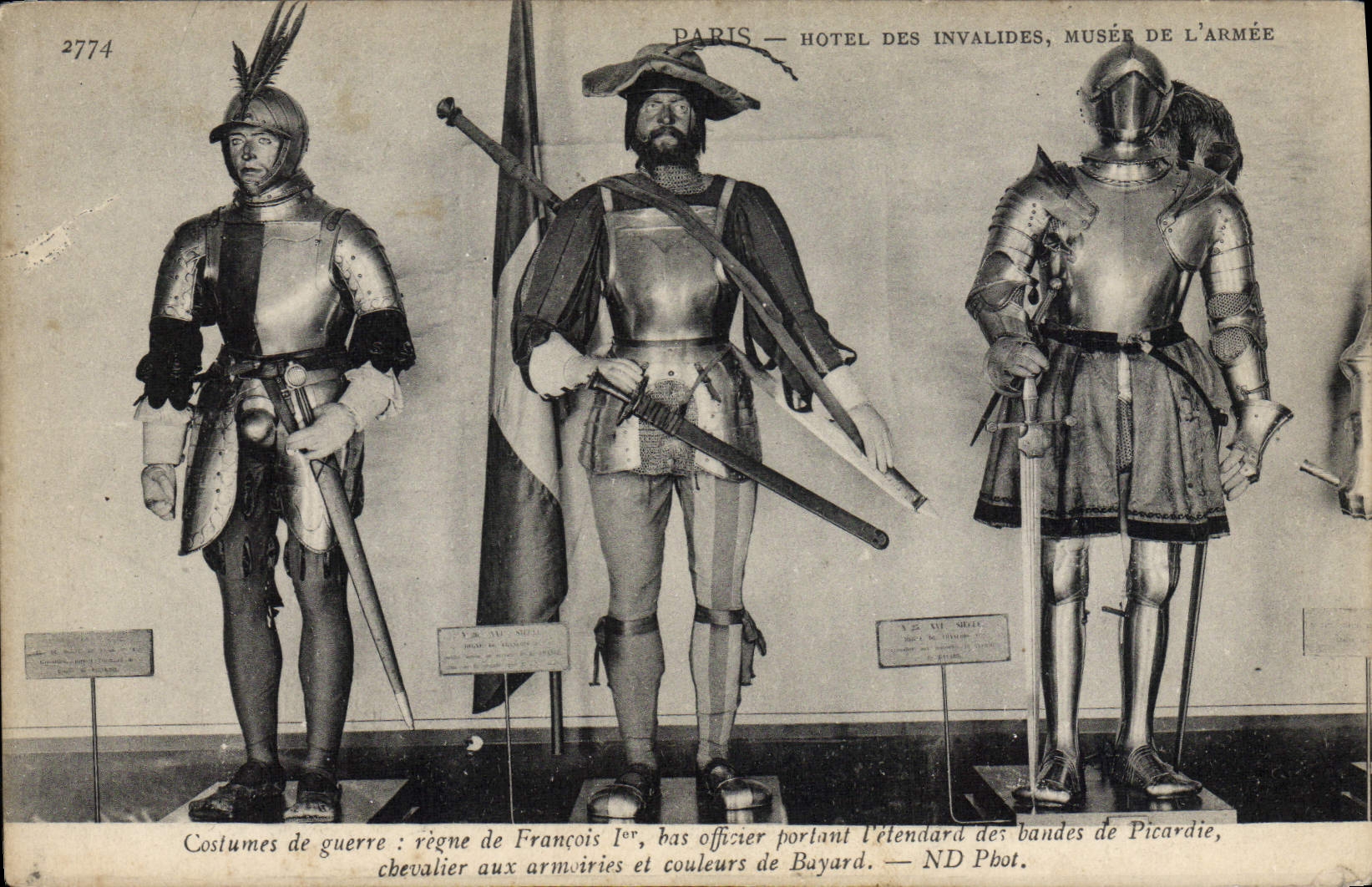 CPA Paris Hotel Des Invalides Musee De L'armee Regne de Francois 1er Militaria