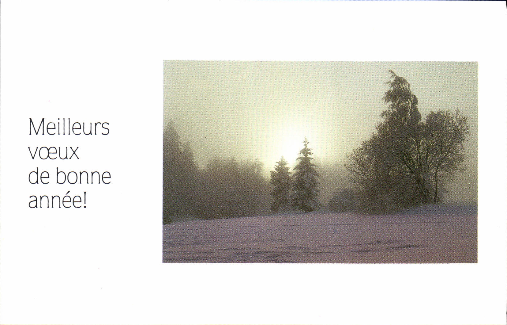 MODERN CARD Better Wishes Of Happy New Year