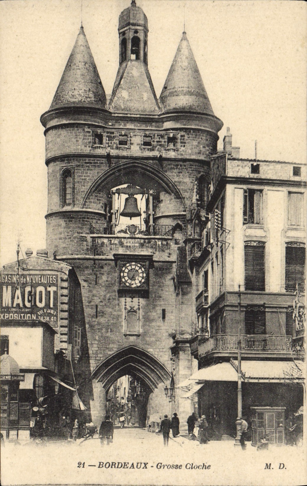 CPA Bordeaux Grosse Cloche
