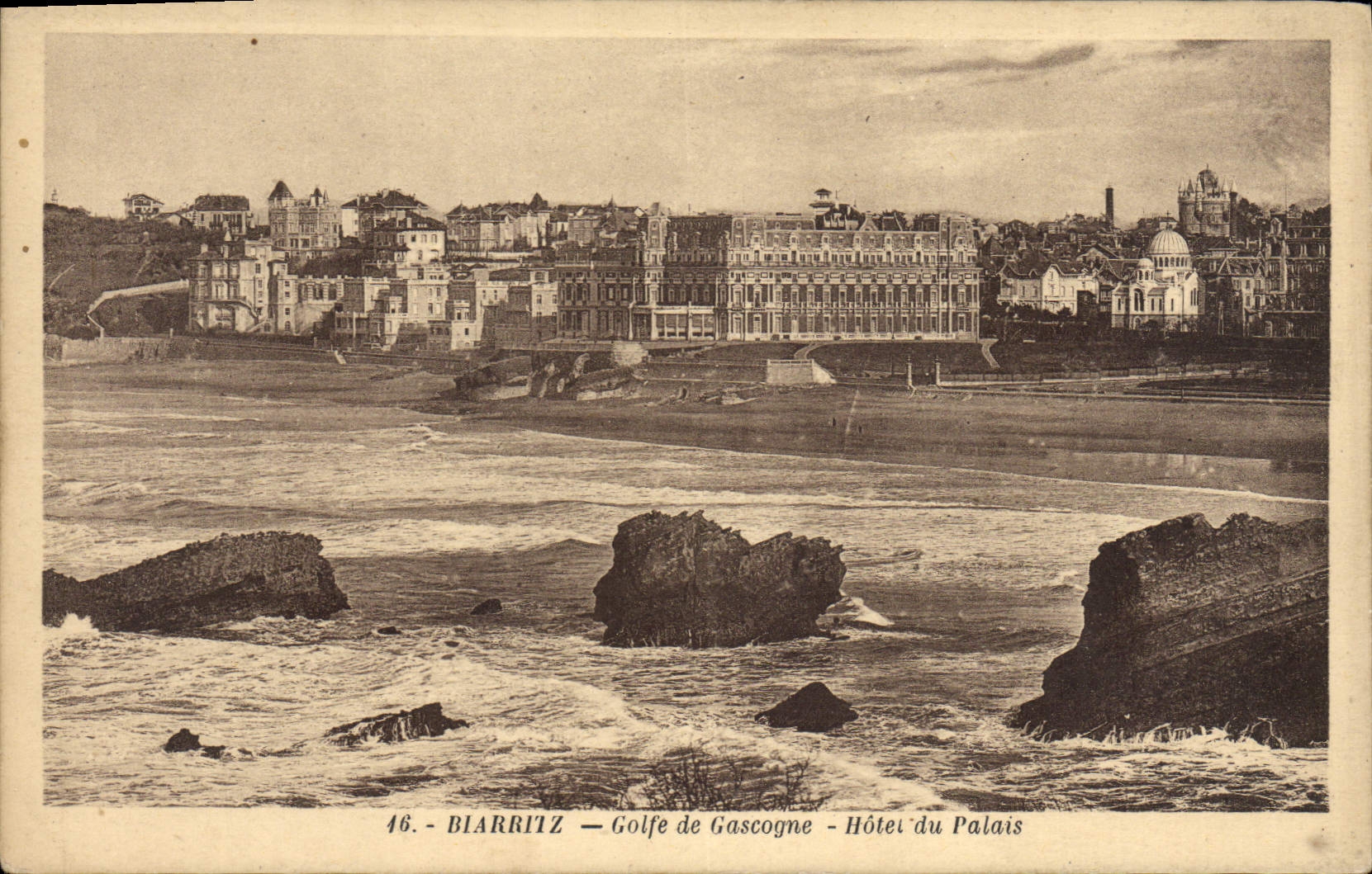 CPA Biarritz Golfe De Gascogne Hotel du palais