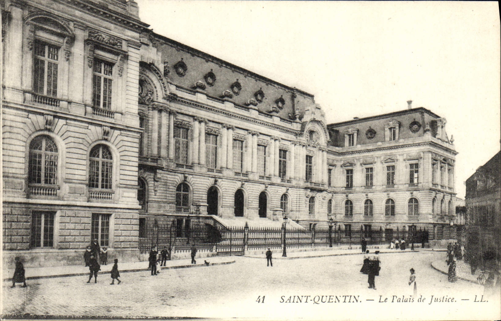 CPA Saint Quentin Le Palais De Justice