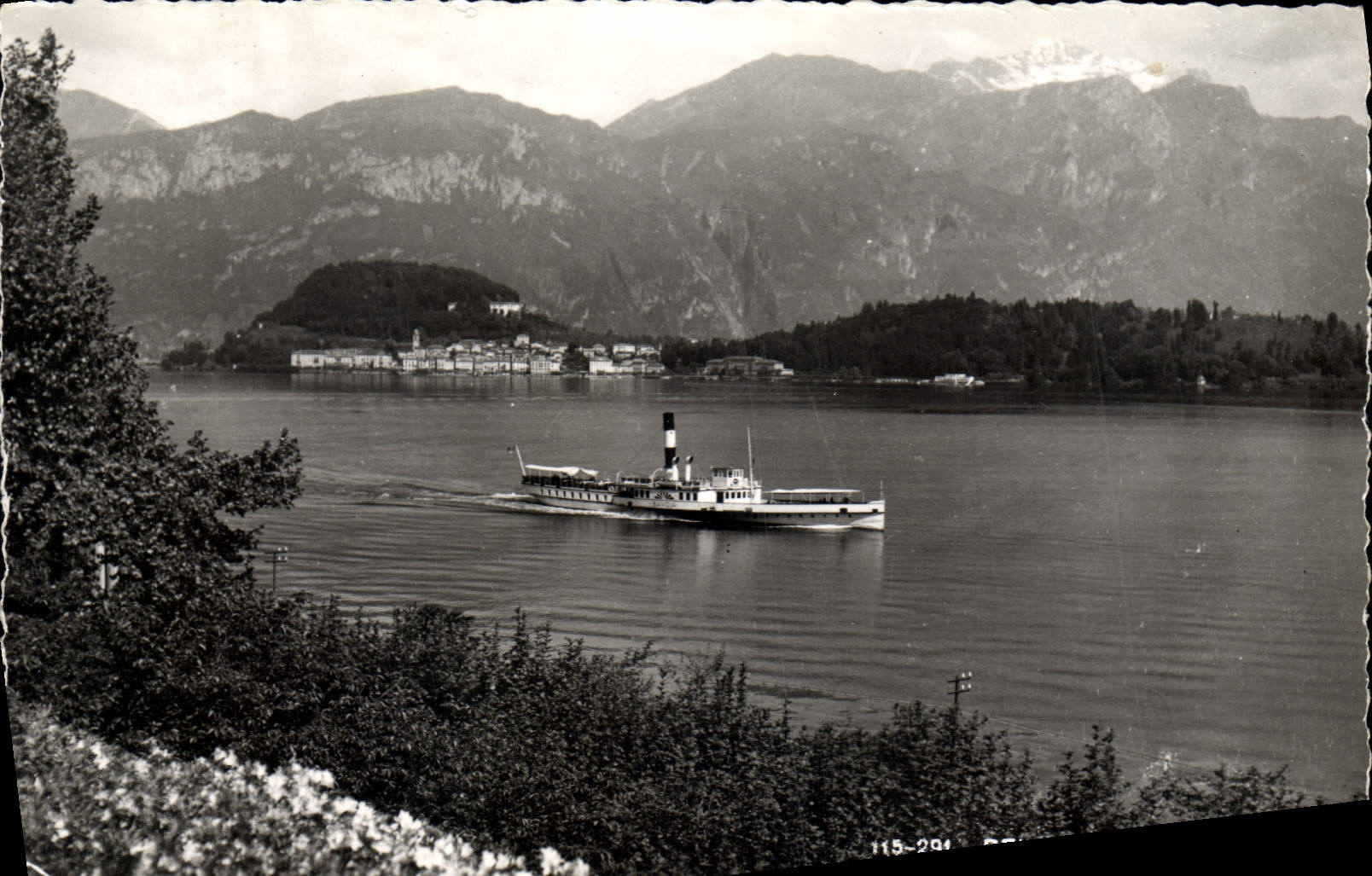 CPM Bellagio Lago di Como Bateau