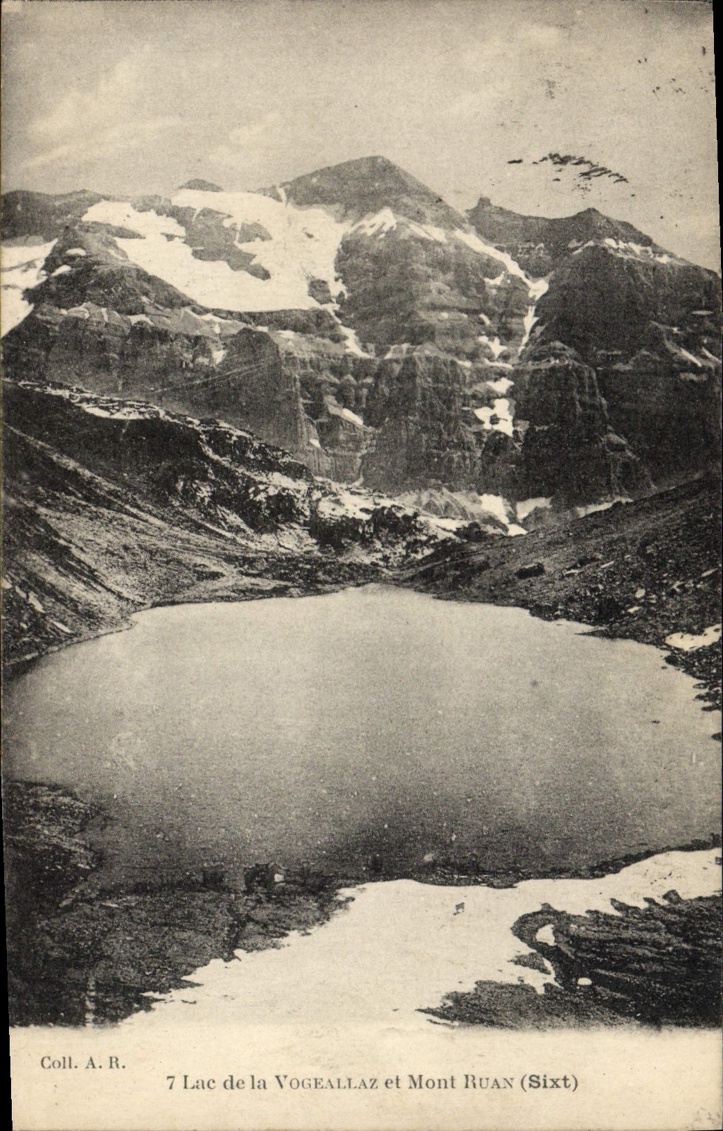 CPA Lac de La Vogeallaz et Mont Ruan Sixt