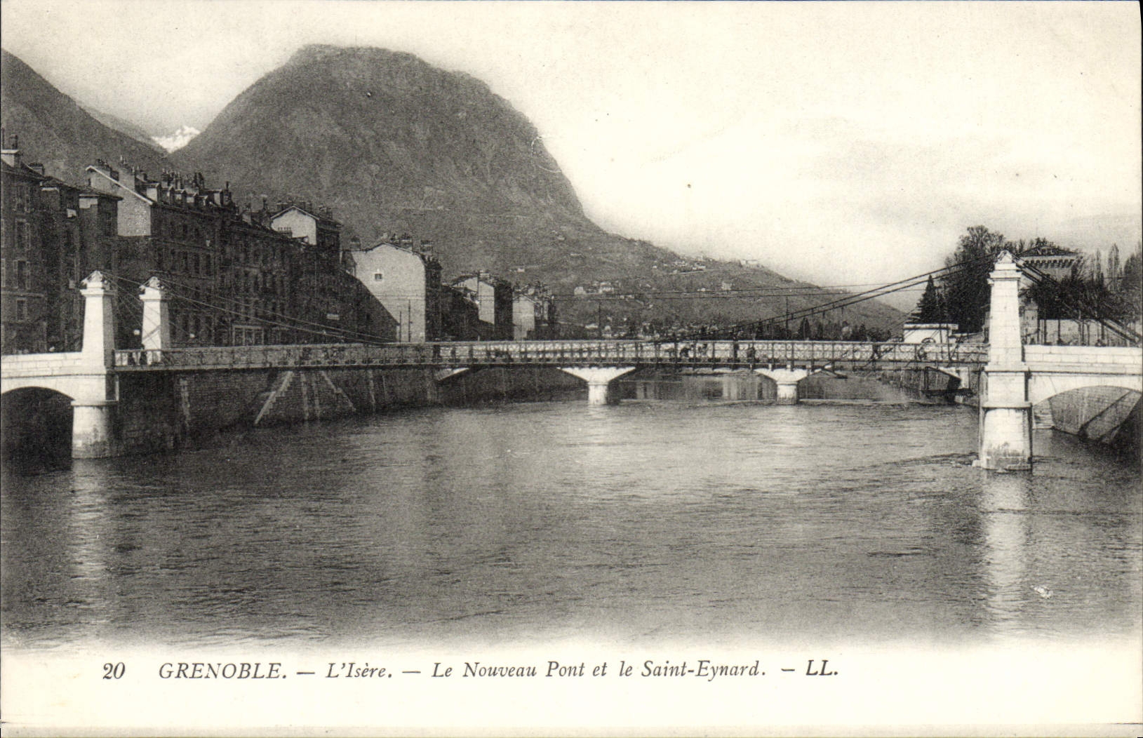 CPA Grenoble L'Isere Le Nouueau Pont et le Saint Eynard