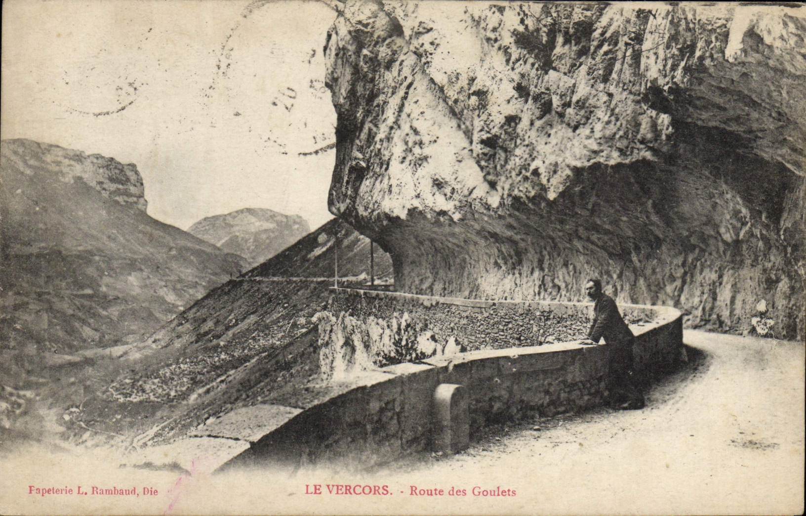 CPA Le Vercors Route Des Goulets