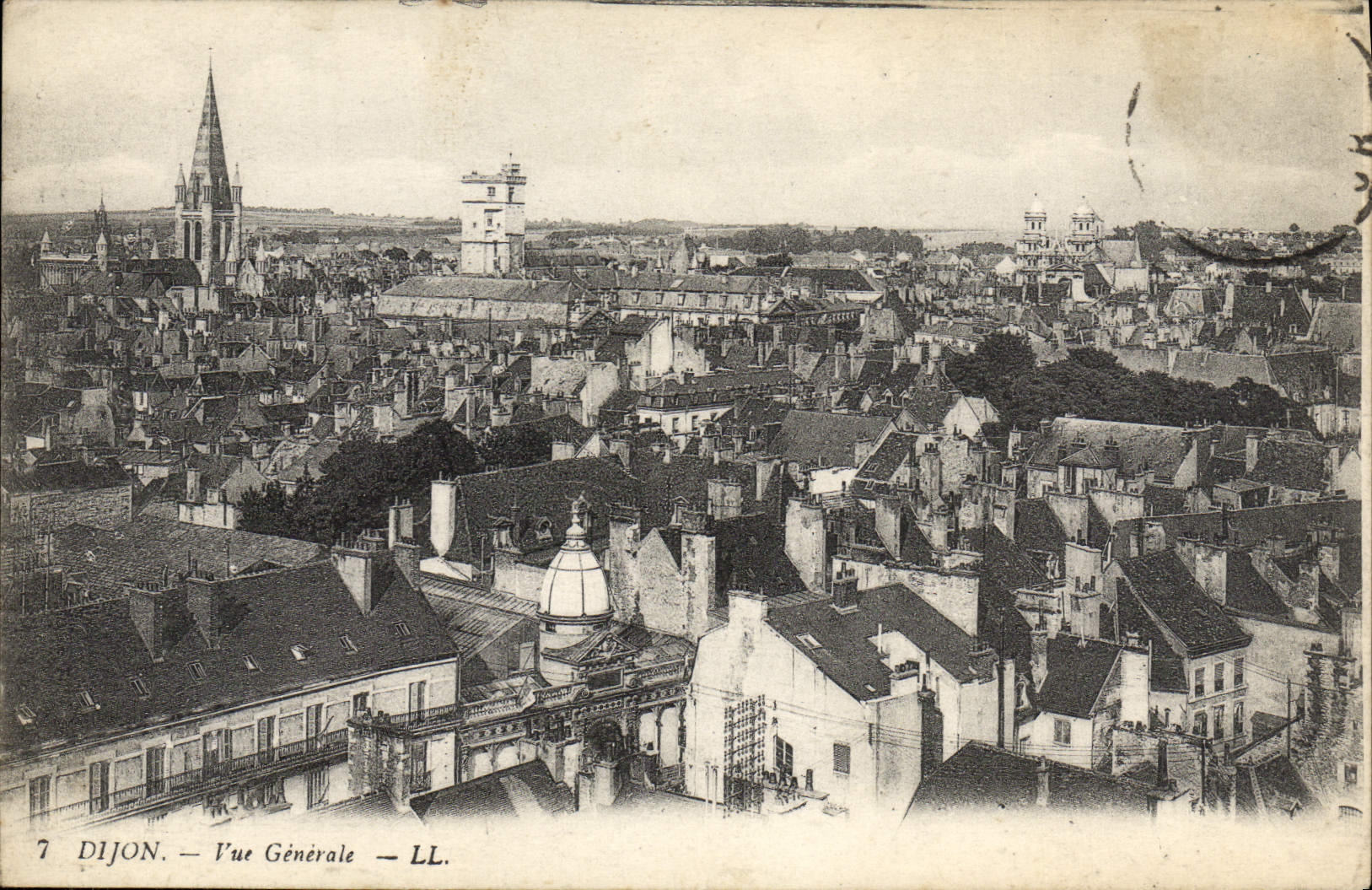 CPA Dijon Vue Generale