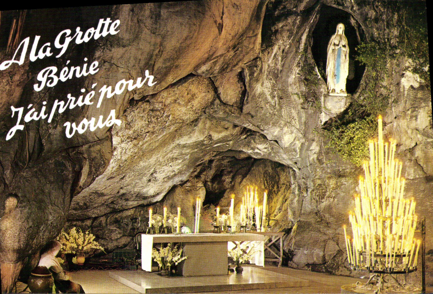 POSTAL MODERNA pesado la cueva milagrosa