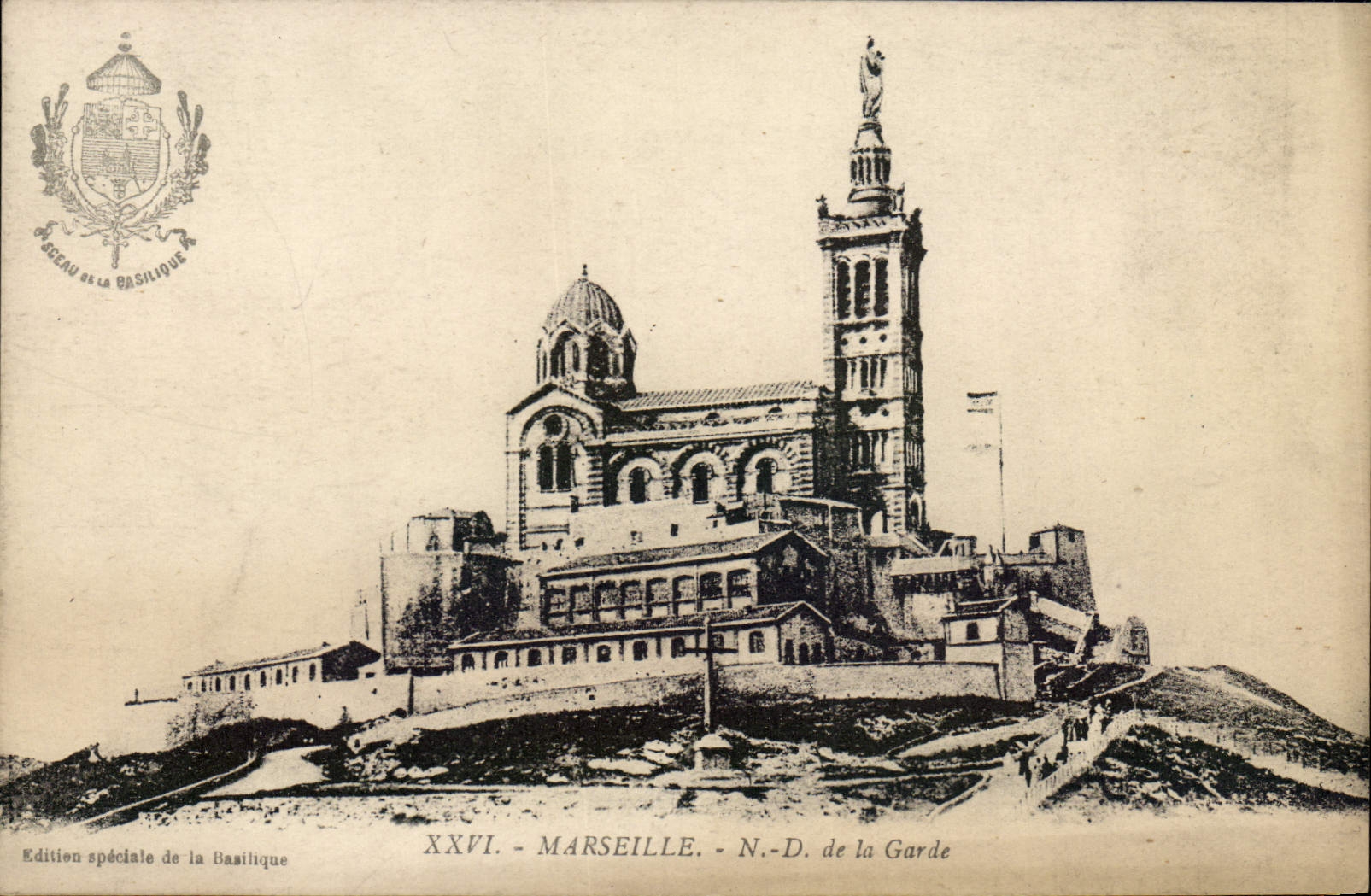 CPA Marseille Notre Dame De la Garde