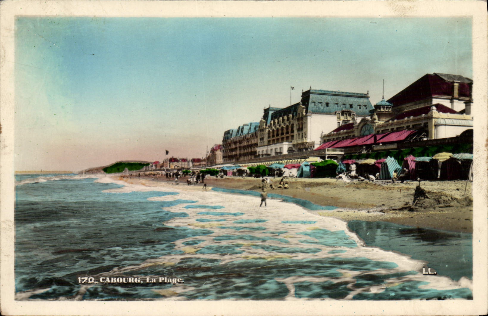 CPA Cabourg La plage