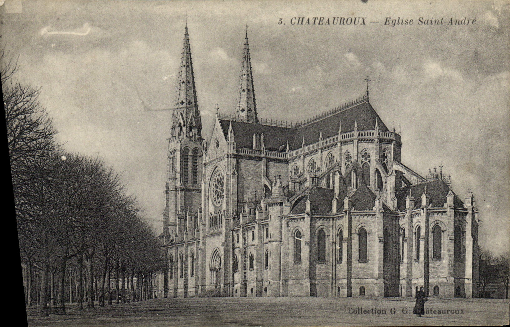 CPA Chateauroux Eglise Saint Andre